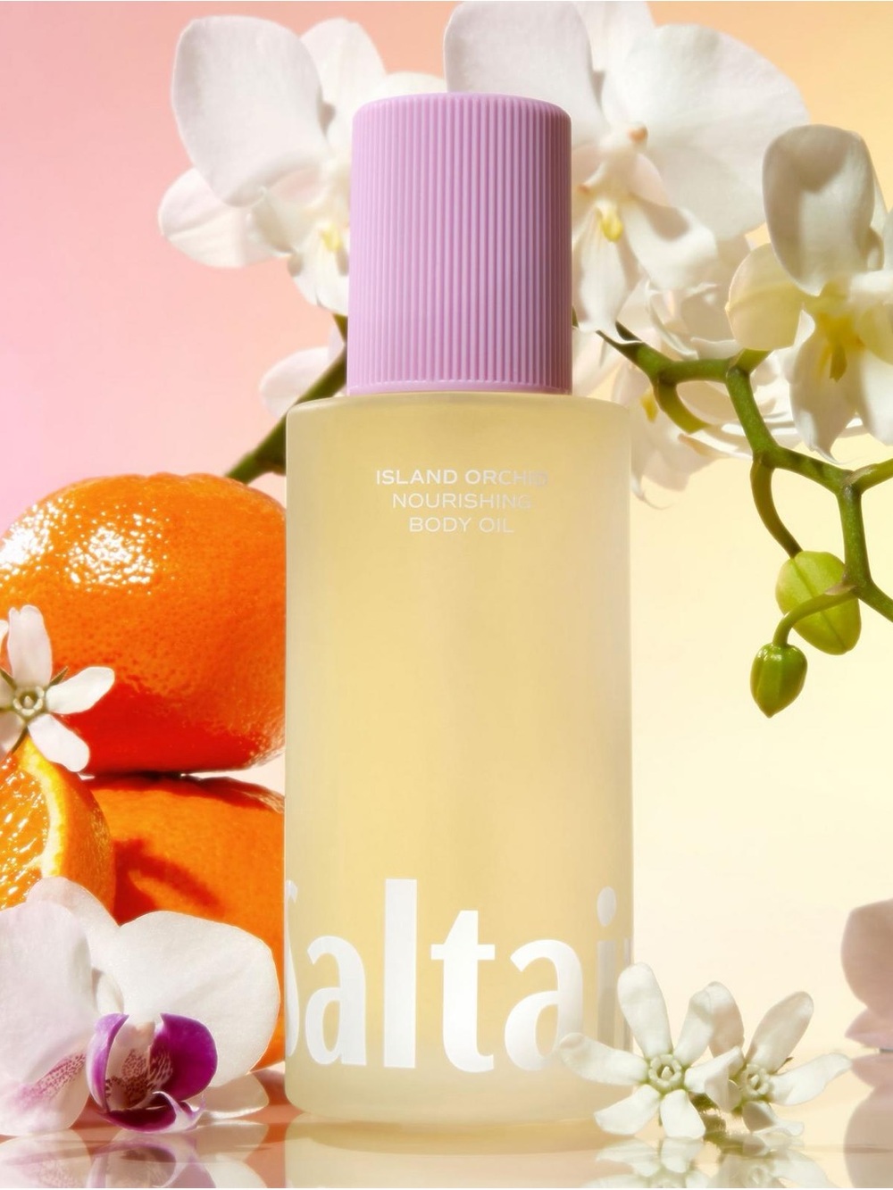 Saltair Nourishing Body Oil w/ Squalane ISLAND ORCHID ~ 4 fl oz (118mL) ~ New